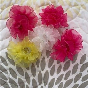 5 silk scrunches